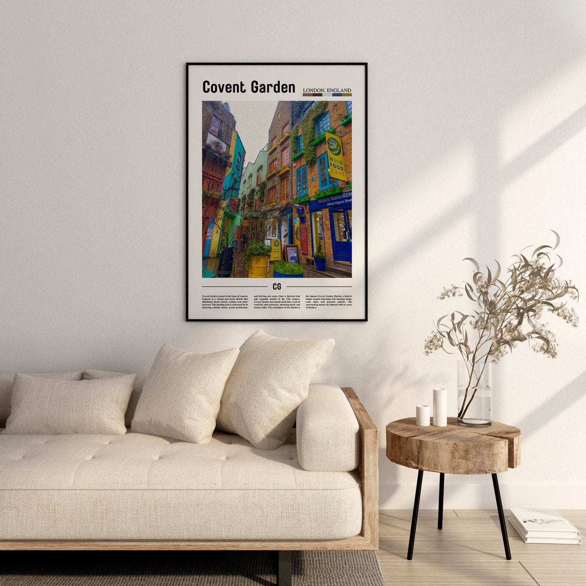 Covent Garden Poster Covent Garden Print Covent Garden Wall Art Europe Photo Europe Poster Europe Print Travel Poster - Image 2