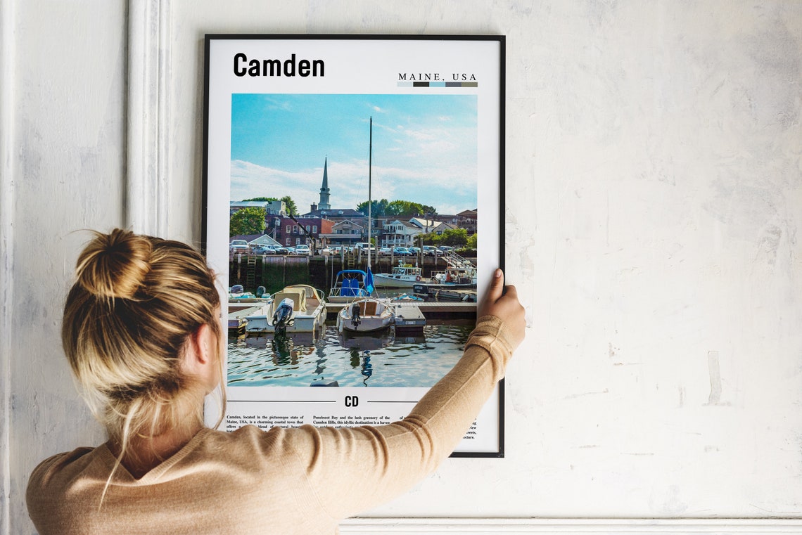 Camden Poster Camden Print Camden Wall Art United States Photo United States Poster United States Print - Image 5