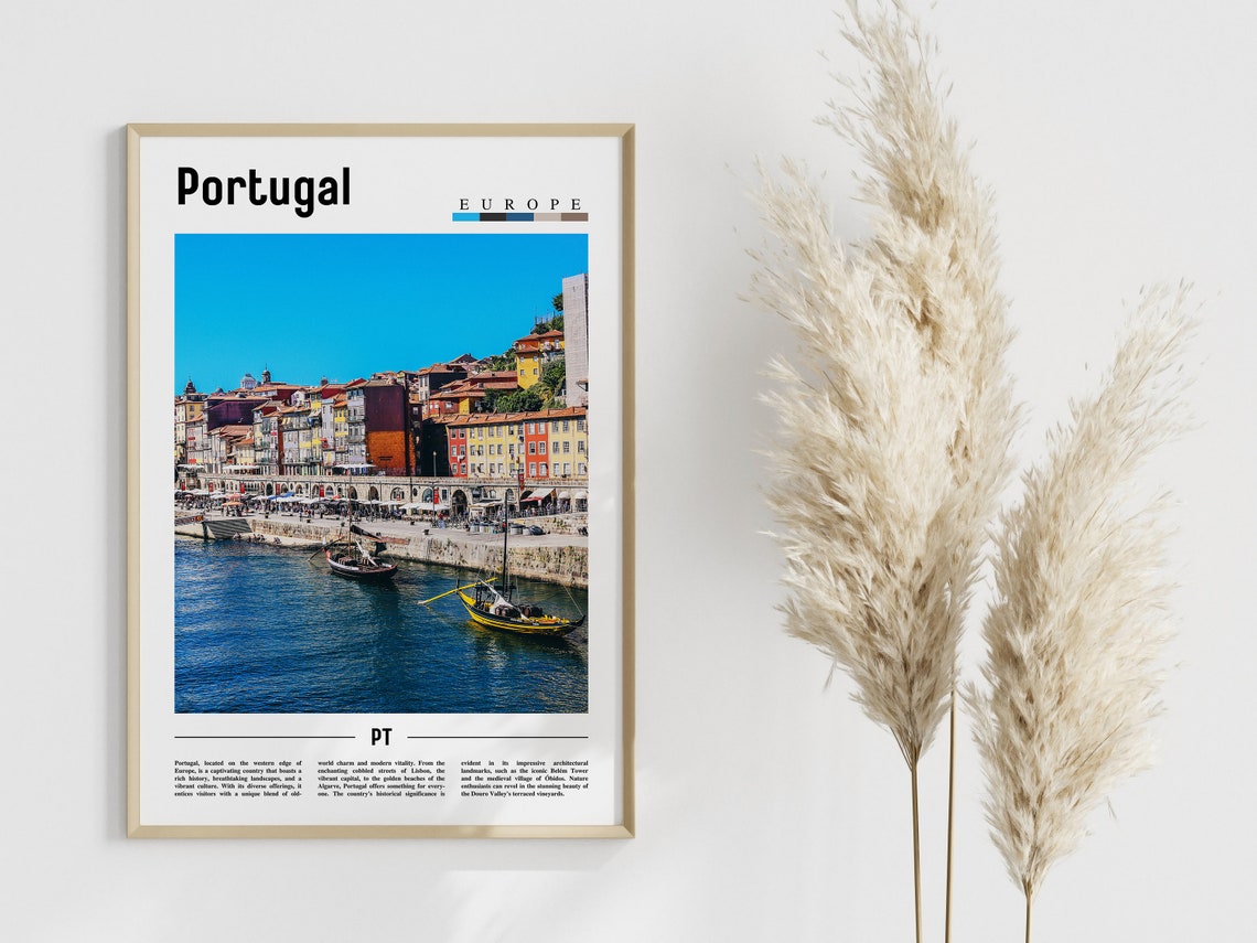 Portugal Poster Portugal Print Portugal Wall Art Europe Photo Europe Poster Europe Print Travel Poster - Image 4
