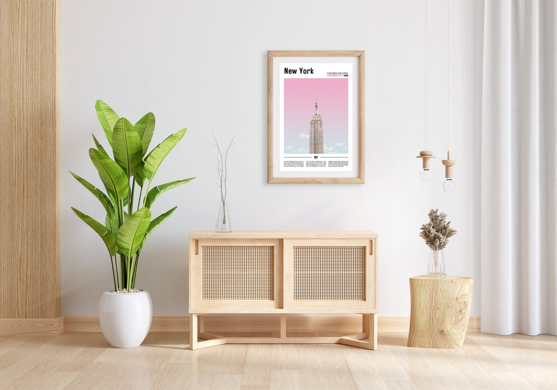 New York Poster New York Print New York Wall Art United States Photo United States Poster United States Print Travel Poster - Image 3
