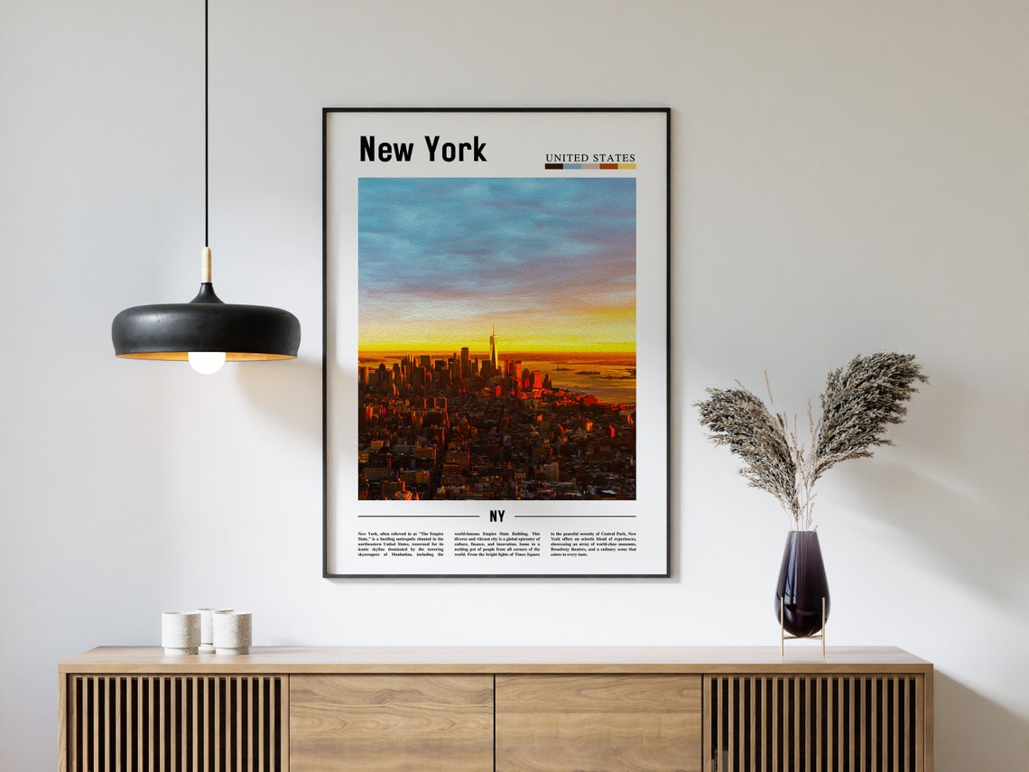New York Poster New York Print New York Wall Art Ny Photo Ny Poster Ny Print New York Photo Travel Poster - Image 4