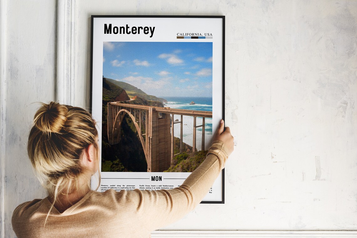 Monterey Travel Poster, United States Photo - Image 5