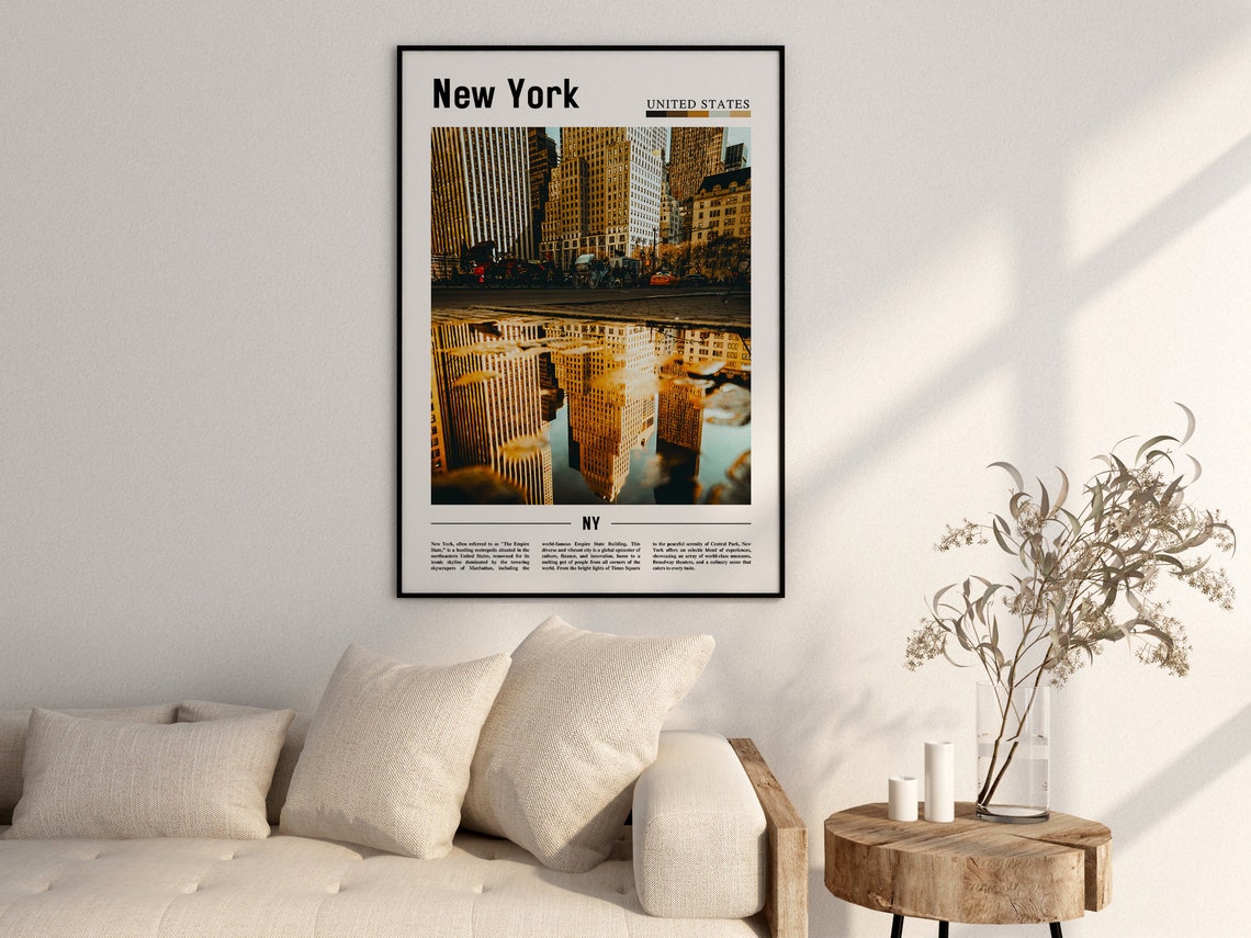 New York Poster New York Print New York Wall Art Ny Photo Ny Poster Ny Print New York Photo Travel Poster - Image 2