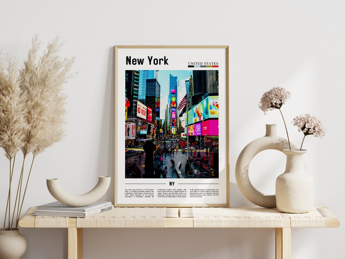 New York Travel Poster, NYC Photo Print - Image 6