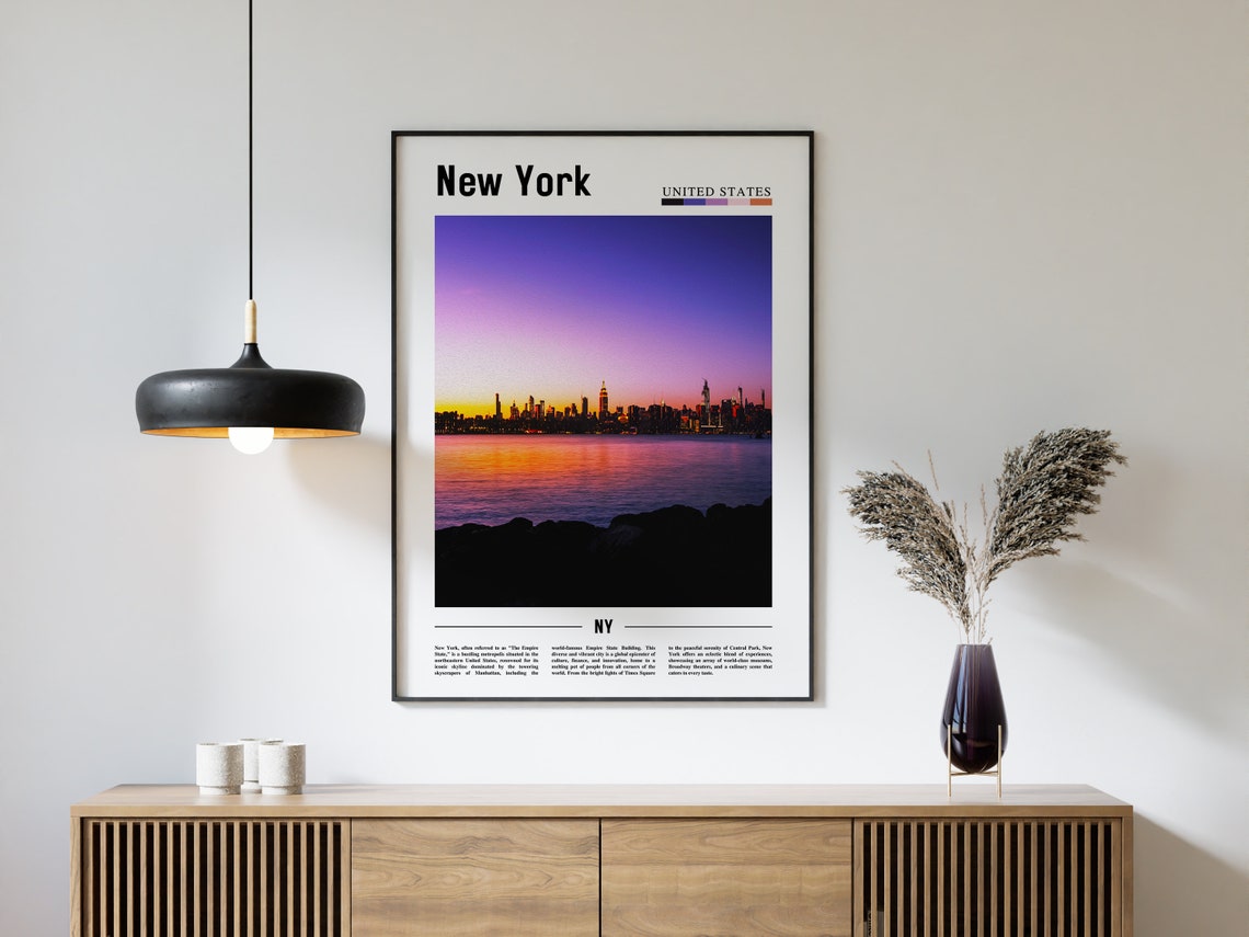 New York Poster New York Print New York Wall Art Ny Photo Ny Poster Ny Print New York Photo Travel Poster - Image 4