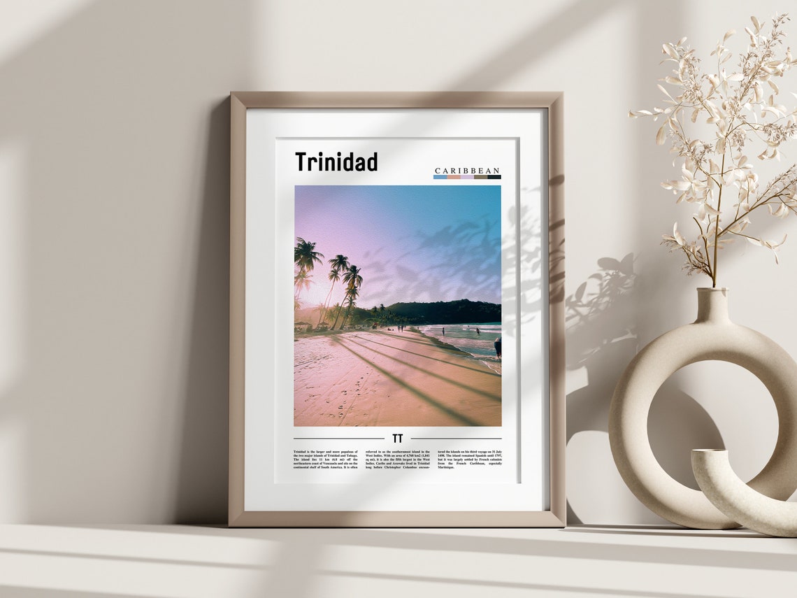 Trinidad Poster Trinidad Print Trinidad Wall Art Spain Photo Spain Poster Spain Print Minimal Travel Poster - Image 2