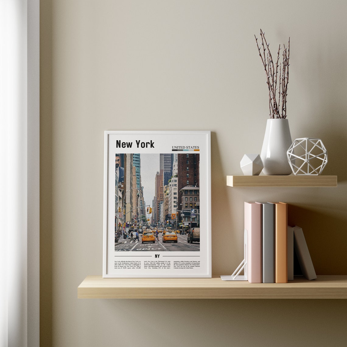 New York Poster New York Print New York Wall Art United States Photo United States Poster United States Print Travel Poster - Image 3