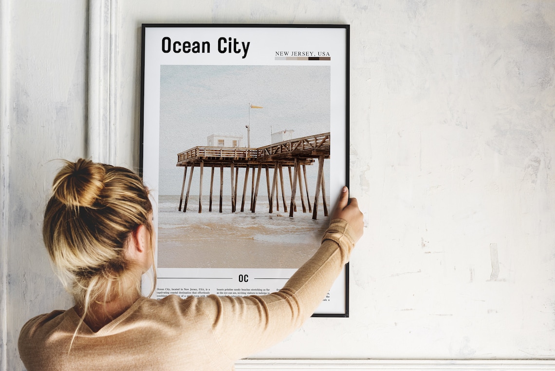 Ocean City Travel Poster, United States Photo - Image 5