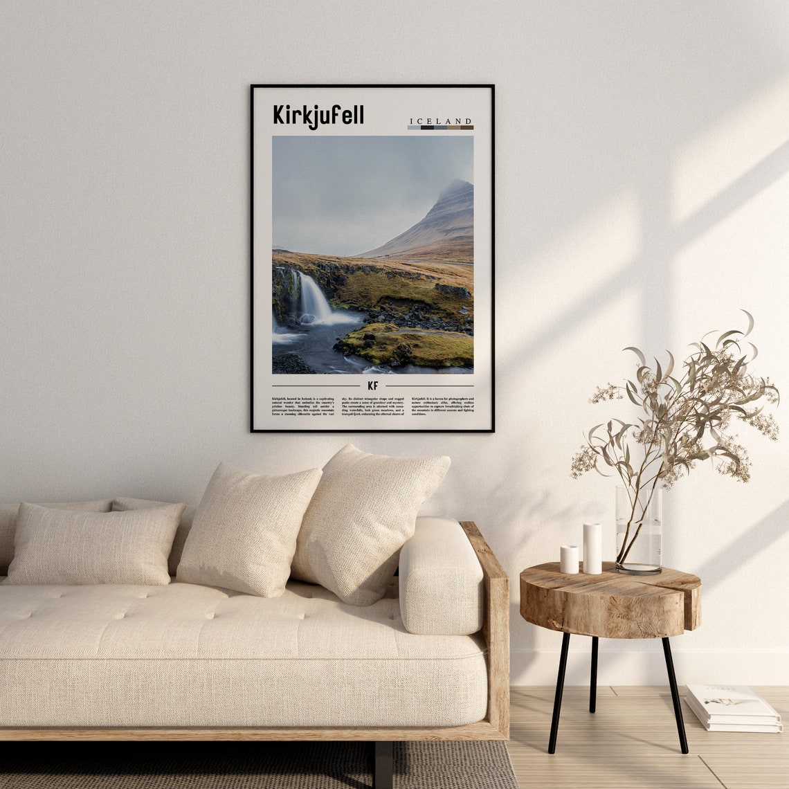 Kirkjufell Poster Kirkjufell Print Kirkjufell Wall Art Europe Photo Europe Poster Europe Print Travel Poster - Image 2