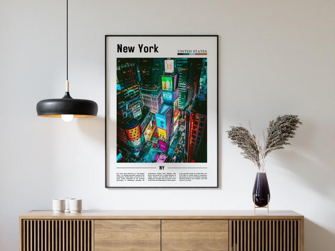 New York Travel Poster, New York Photo - Image 4