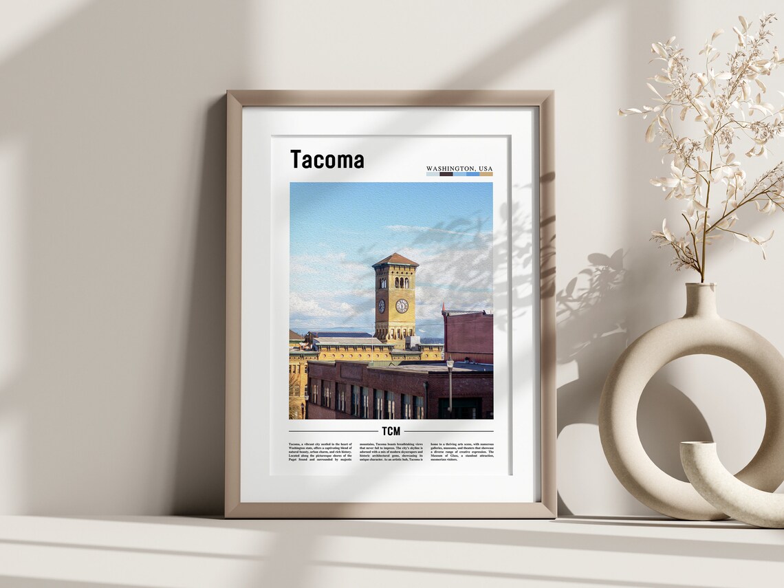 Tacoma Travel Poster, United States Photo - Image 3