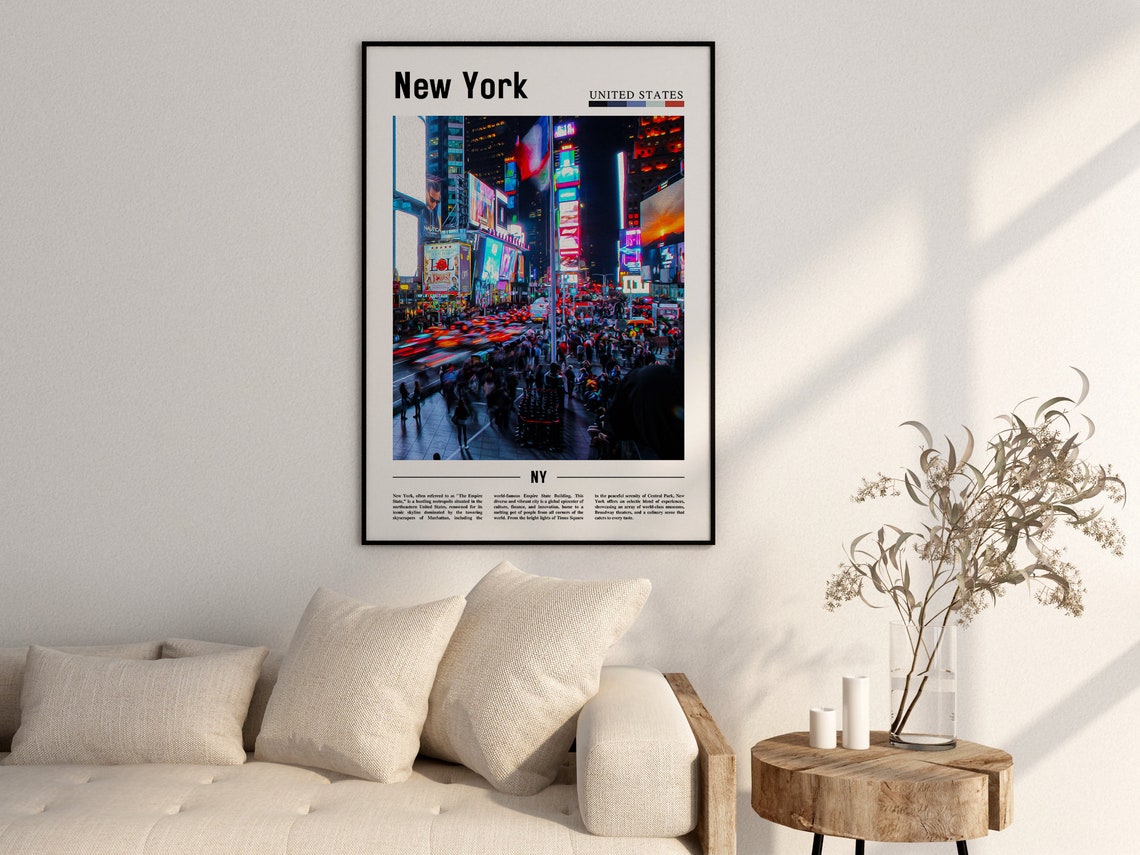 New York Poster New York Print New York Wall Art Ny Photo Ny Poster Ny Print New York Photo Travel Poster - Image 2