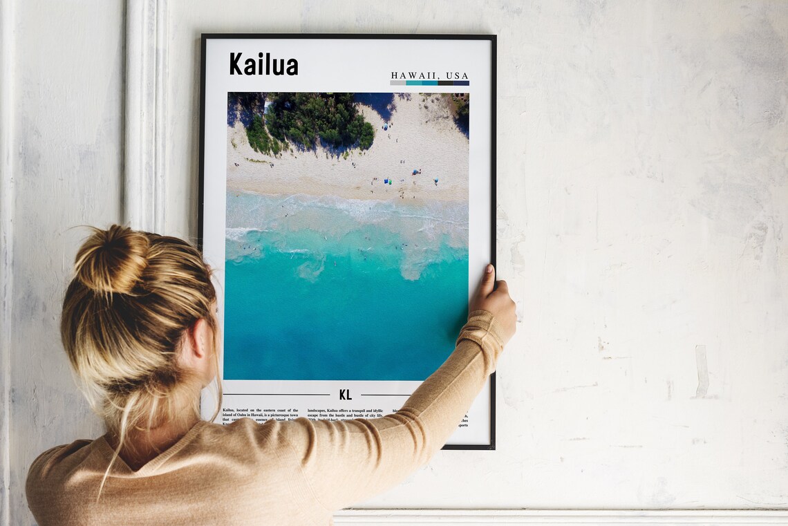 Kailua Travel Poster, United States Photo - Image 2