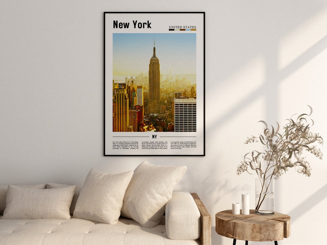 New York Poster New York Print New York Wall Art Ny Photo Ny Poster Ny Print New York Photo Travel Poster - Image 2