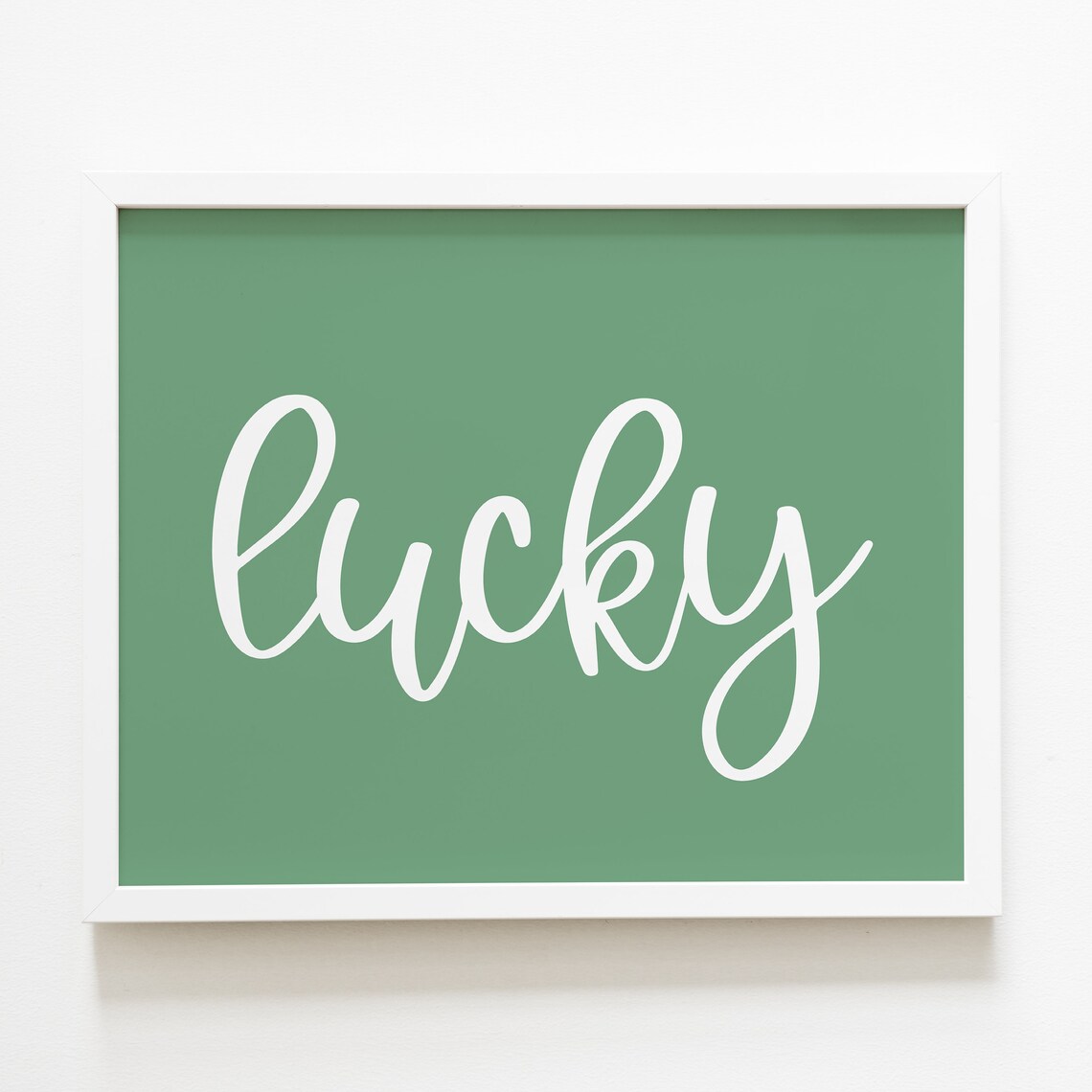 Lucky St. Patrick's Day Seasonal Art Print - Image 3
