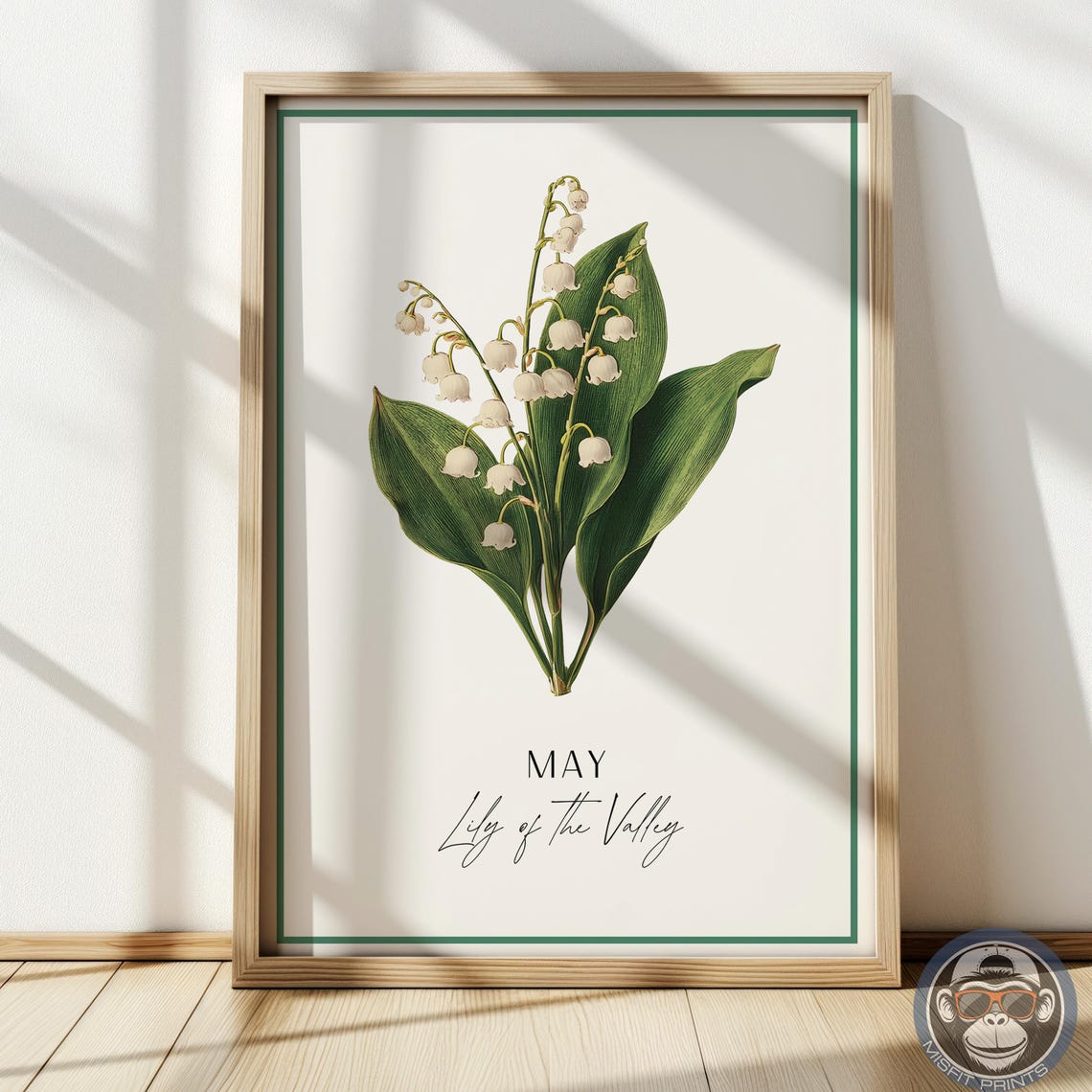 Lily Of The Valley Botanical Art Poster