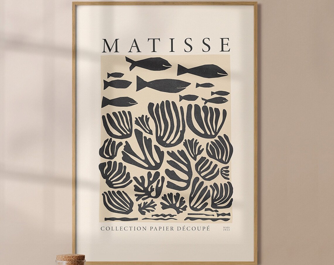 Henri Matisse La Gerbe Exhibition Poster