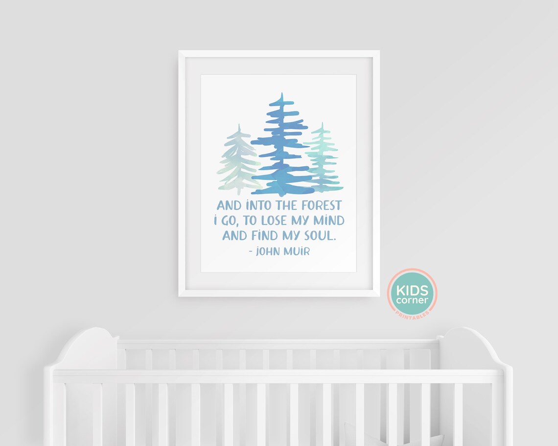 Into The Forest, John Muir Nature Art Print - Image 3