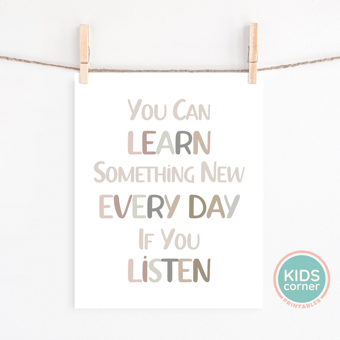 You Can Learn Something New Every Day Art Print - Image 2