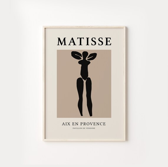 Matisse Tate Modern Woman Figure No3 Abstract Art Modern Art Print Minimalist Poster Home Decor