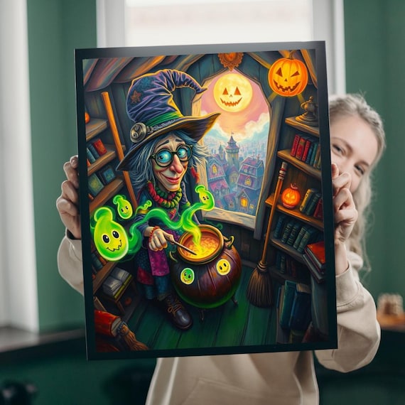 Halloween Witch Jigsaw Puzzle Spooky Family Fun 110520 Pieces