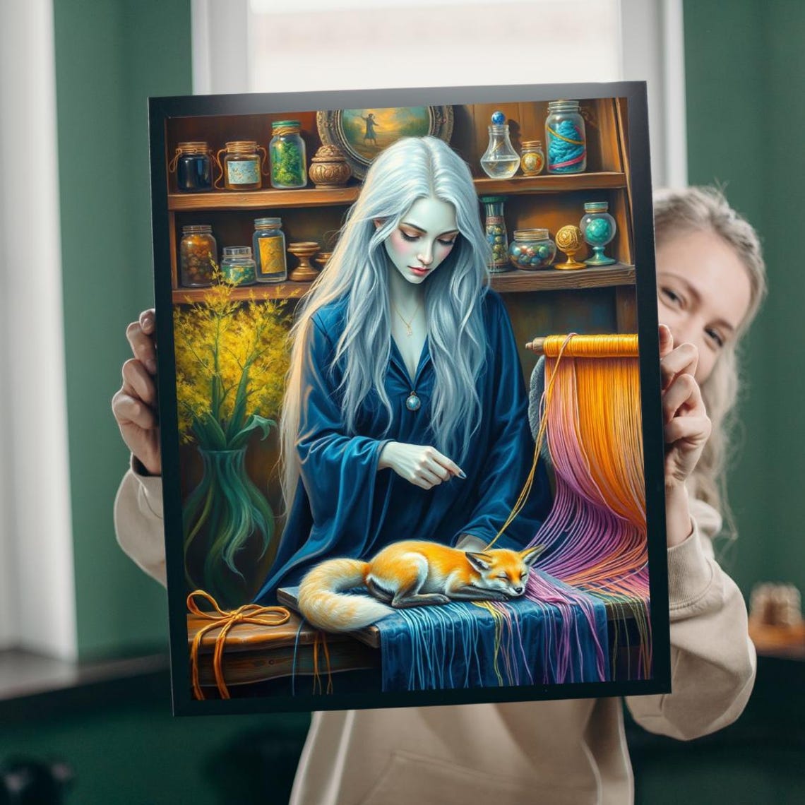 Witch Jigsaw Puzzle Threads Of Magic Family Game Night