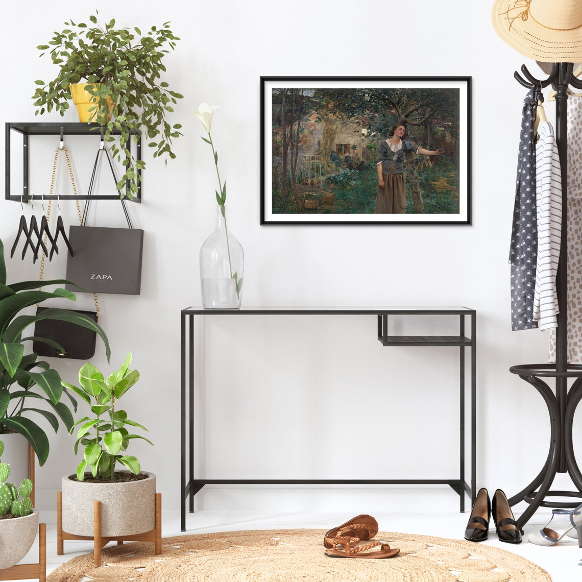 Joan Of Arc, Classic Painting Art Print - Image 3