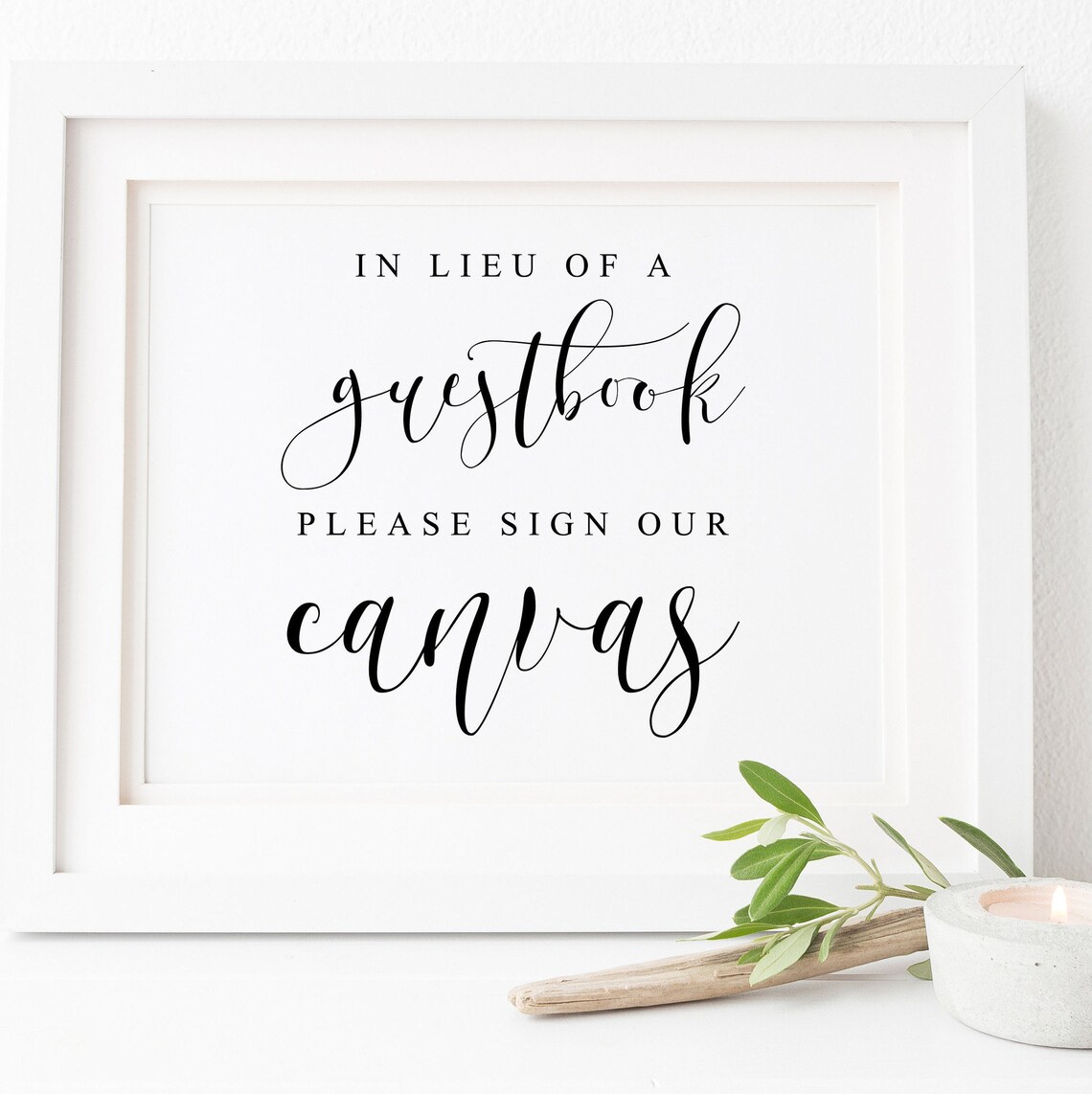 Wedding Sign Guestbook Sign for Wedding Reception