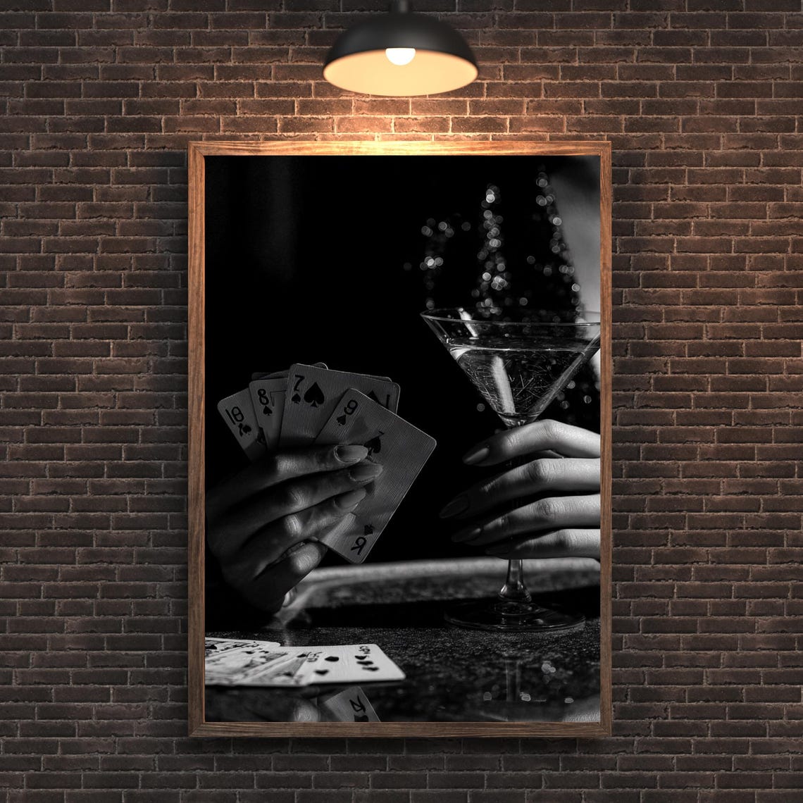 Black And White Burlesque Glamour Art Print