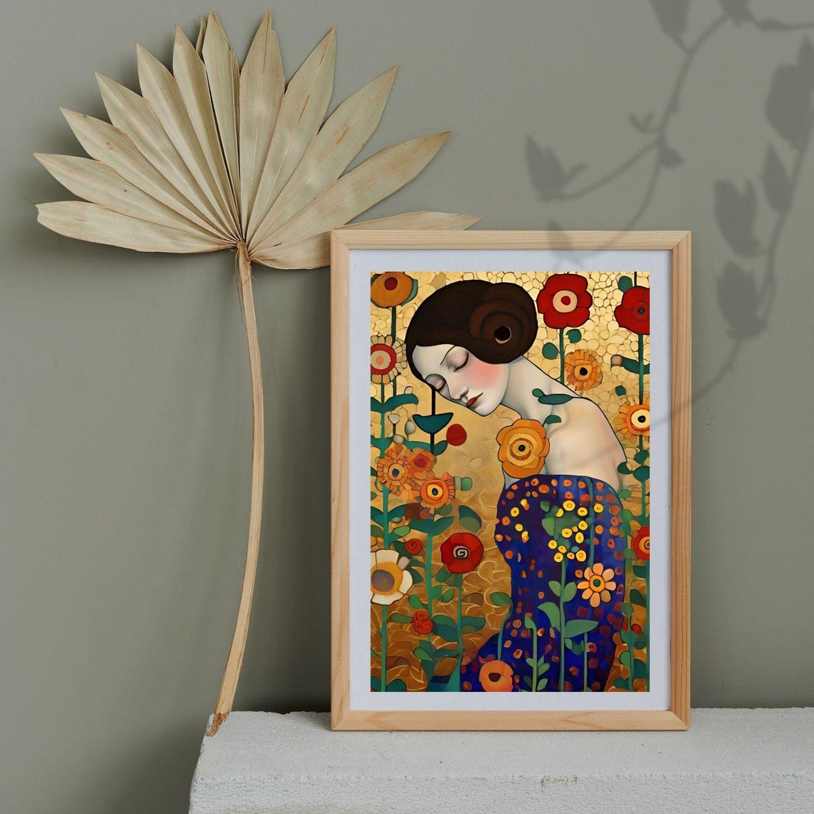 Dreams, Klimt Style Modern Art Print - Image 3