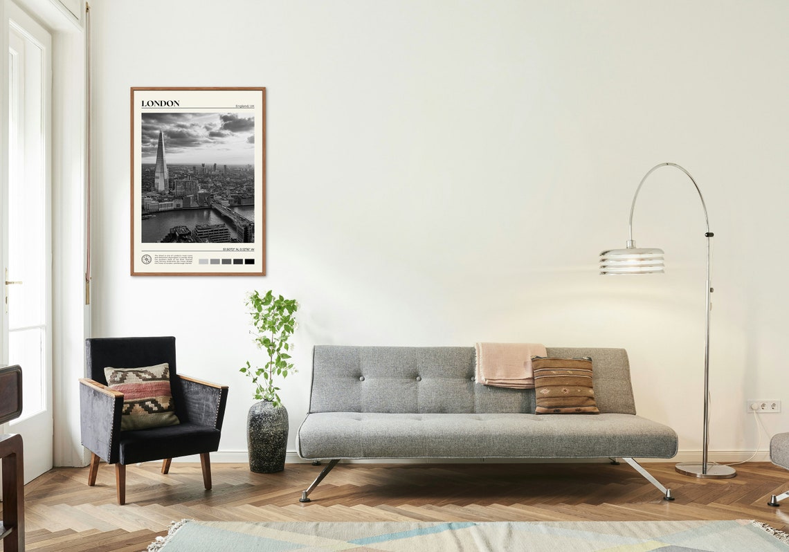 Black And White London Print London Wall Art London Poster London Photo London Poster Print London Wall Decor England Poster Print - Image 3
