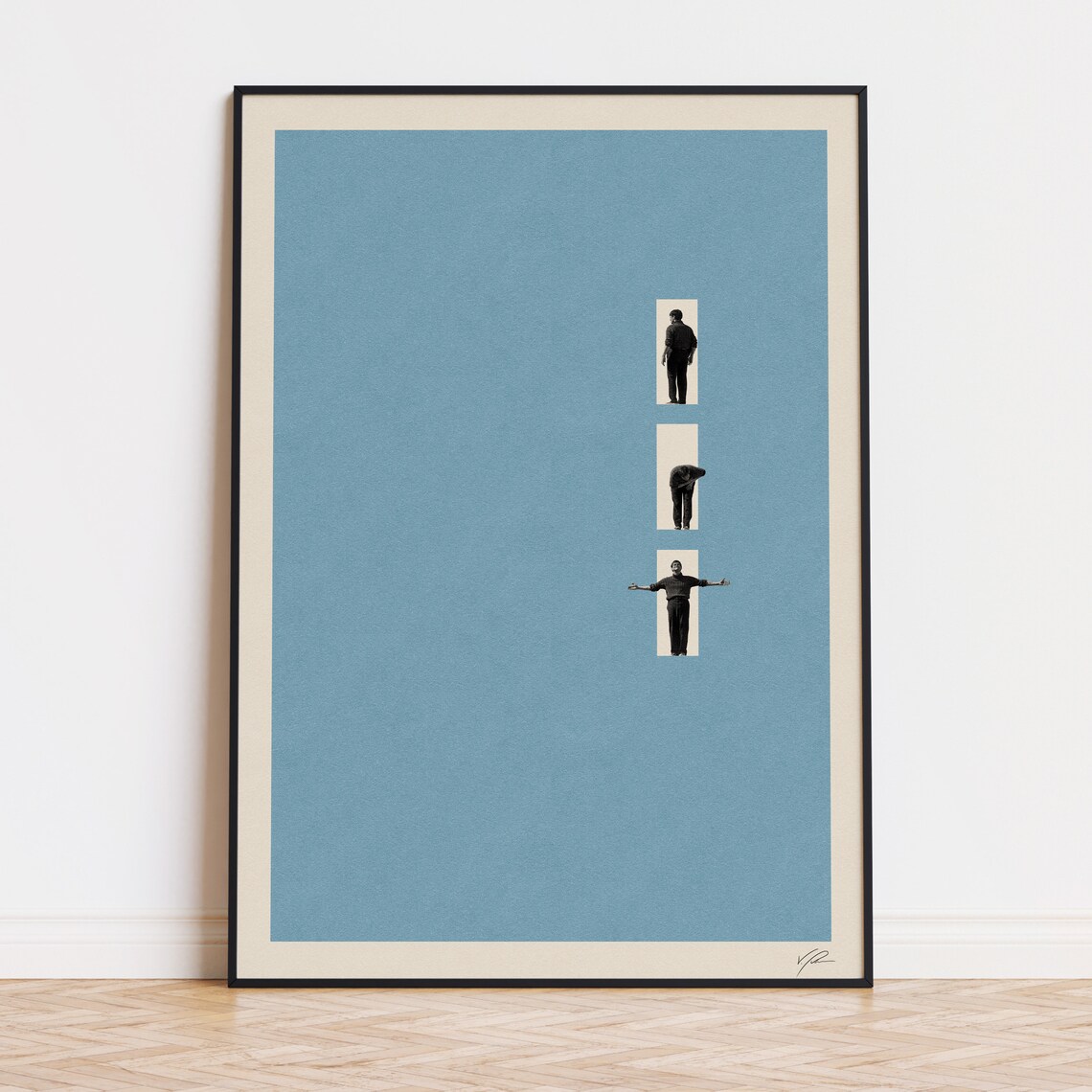 Truman Show-Inspired Mid-Century Modern Art Print - Image 2