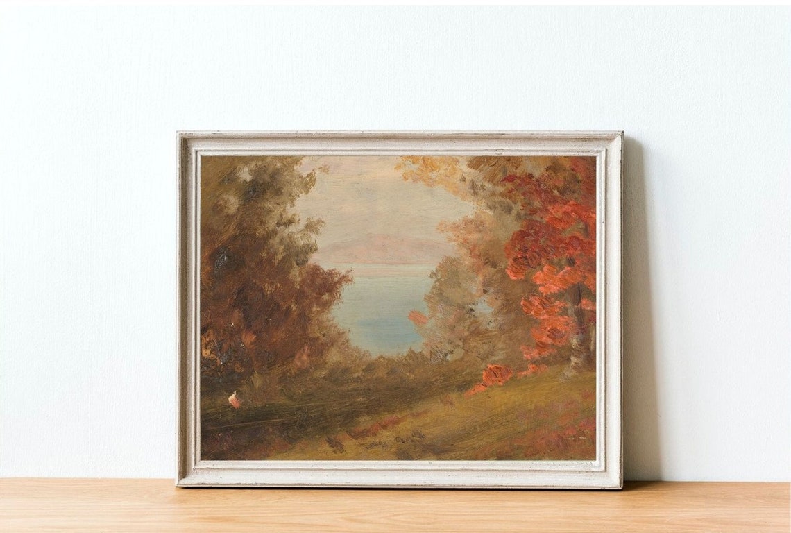Autumn Landscape - Vintage Country Art - Image 2