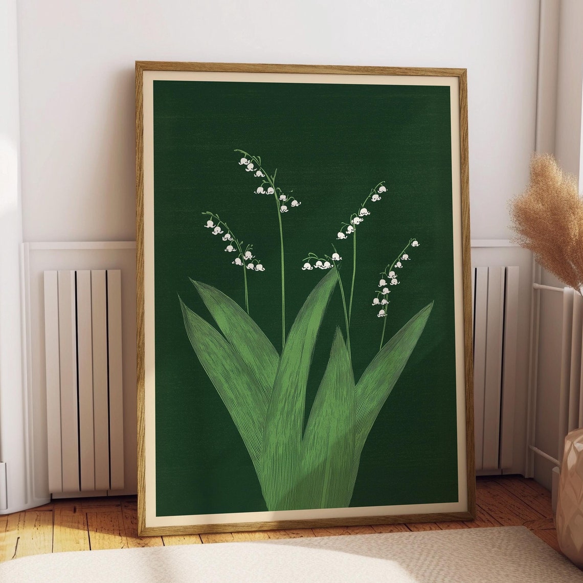 Lily Of The Valley Vintage Japanese Woodblock Art Print