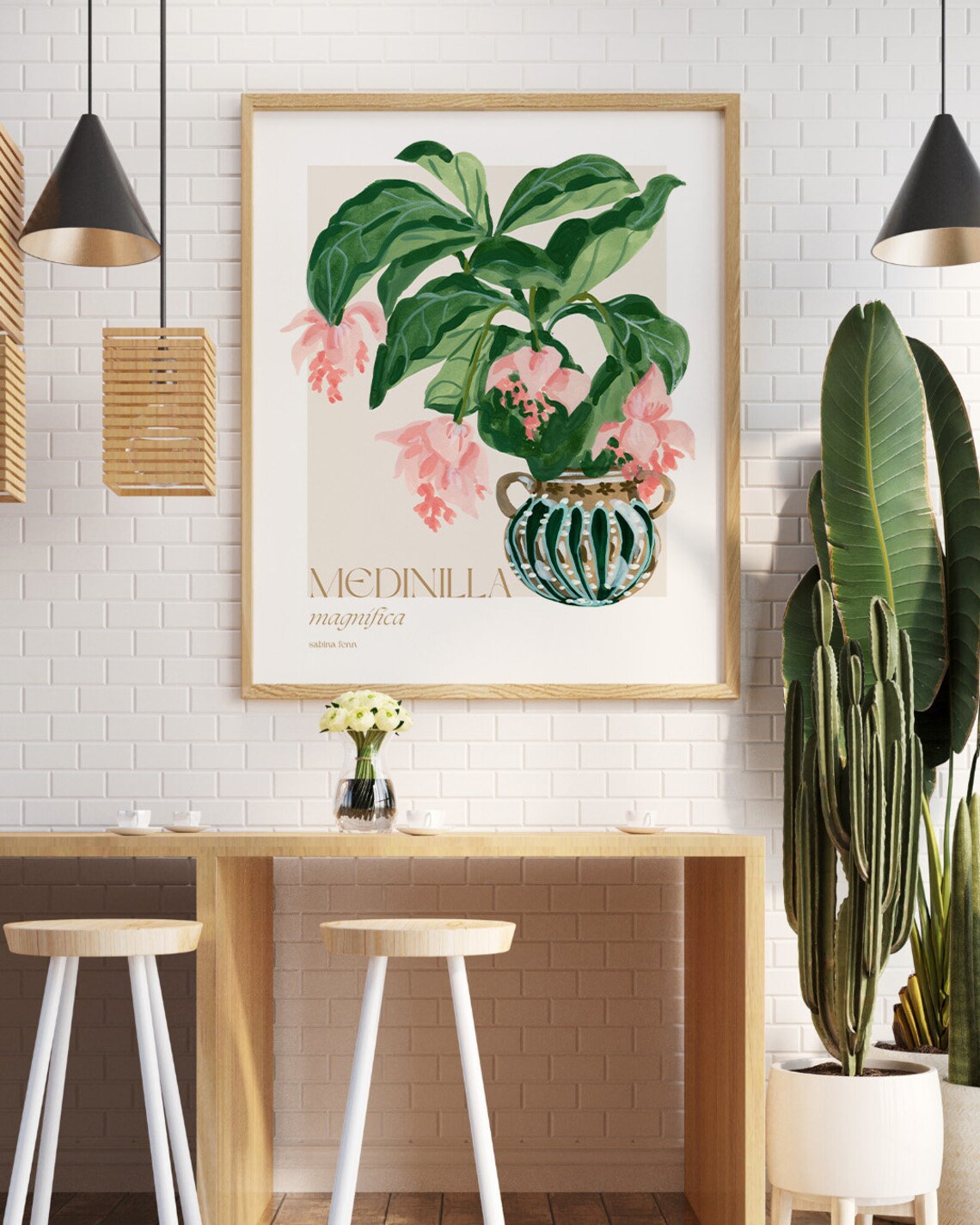 Medinilla Magnifica Botanical Beauty Art Print - Image 3