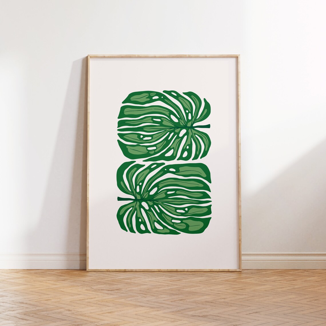 Tropical Botanical Floral Art Print, Jungle Flowers