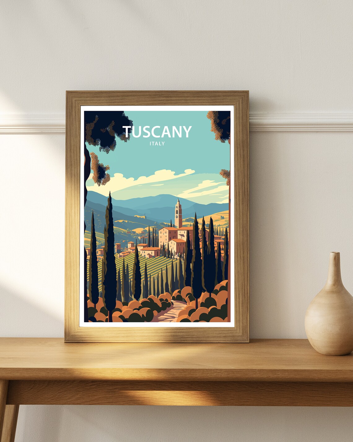 Tuscany Italy Wall Art Poster Print - Image 3