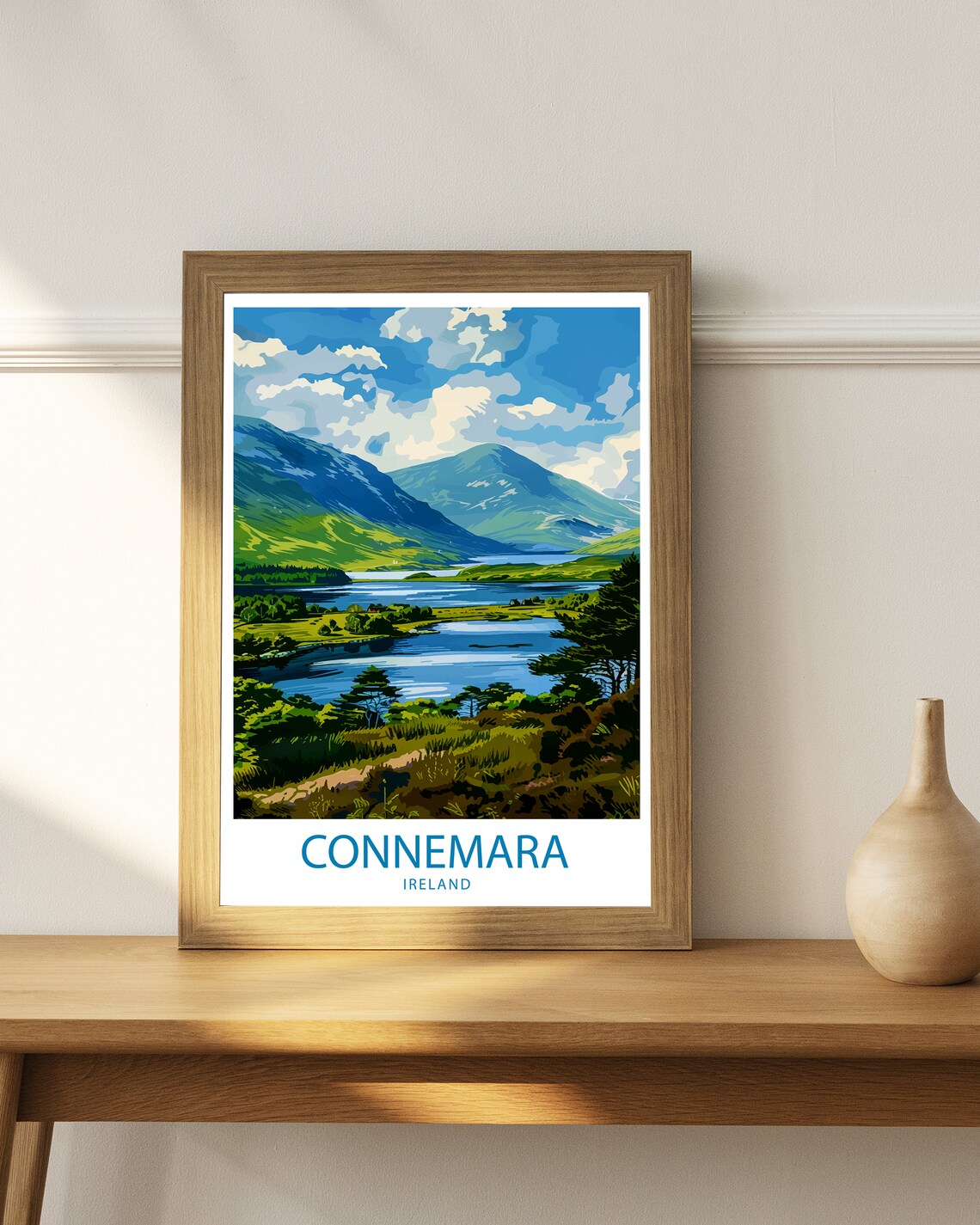 Connemara Travel Poster, Ireland Wall Decor - Image 3