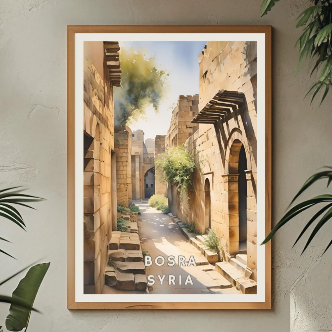Bosra Syria, Ancient Syrian Architecture Art Print - Image 2