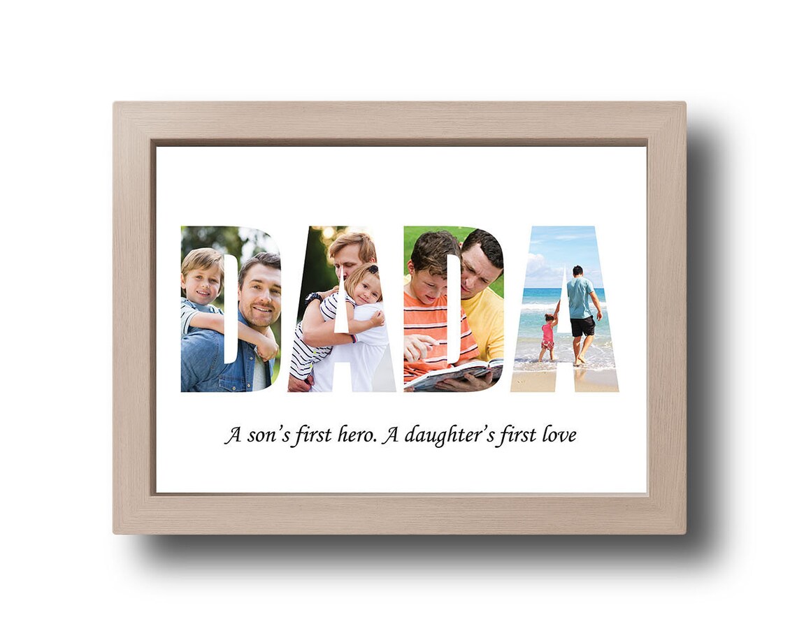 Gift For Dada Father's Day Collage