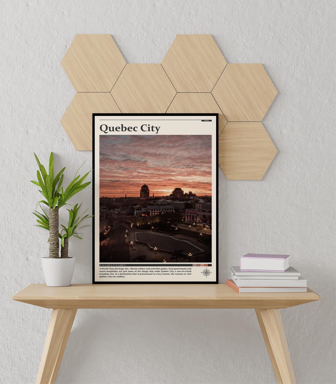 Travel Photography Quebec City Print Quebec City Wall Art Quebec City Poster Quebec City Photo Quebec City Poster Print - Image 3