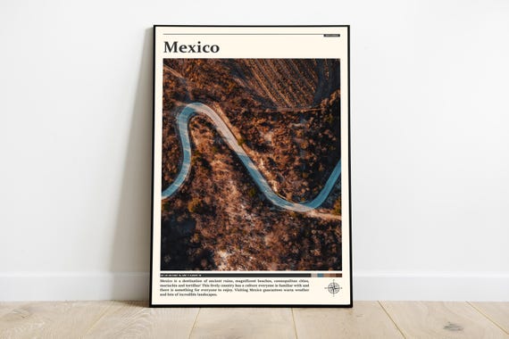 Travel Photography Mexico Print Mexico Wall Art Mexico Poster Mexico Photo Mexico Poster Print Mexico Wall Decor North America