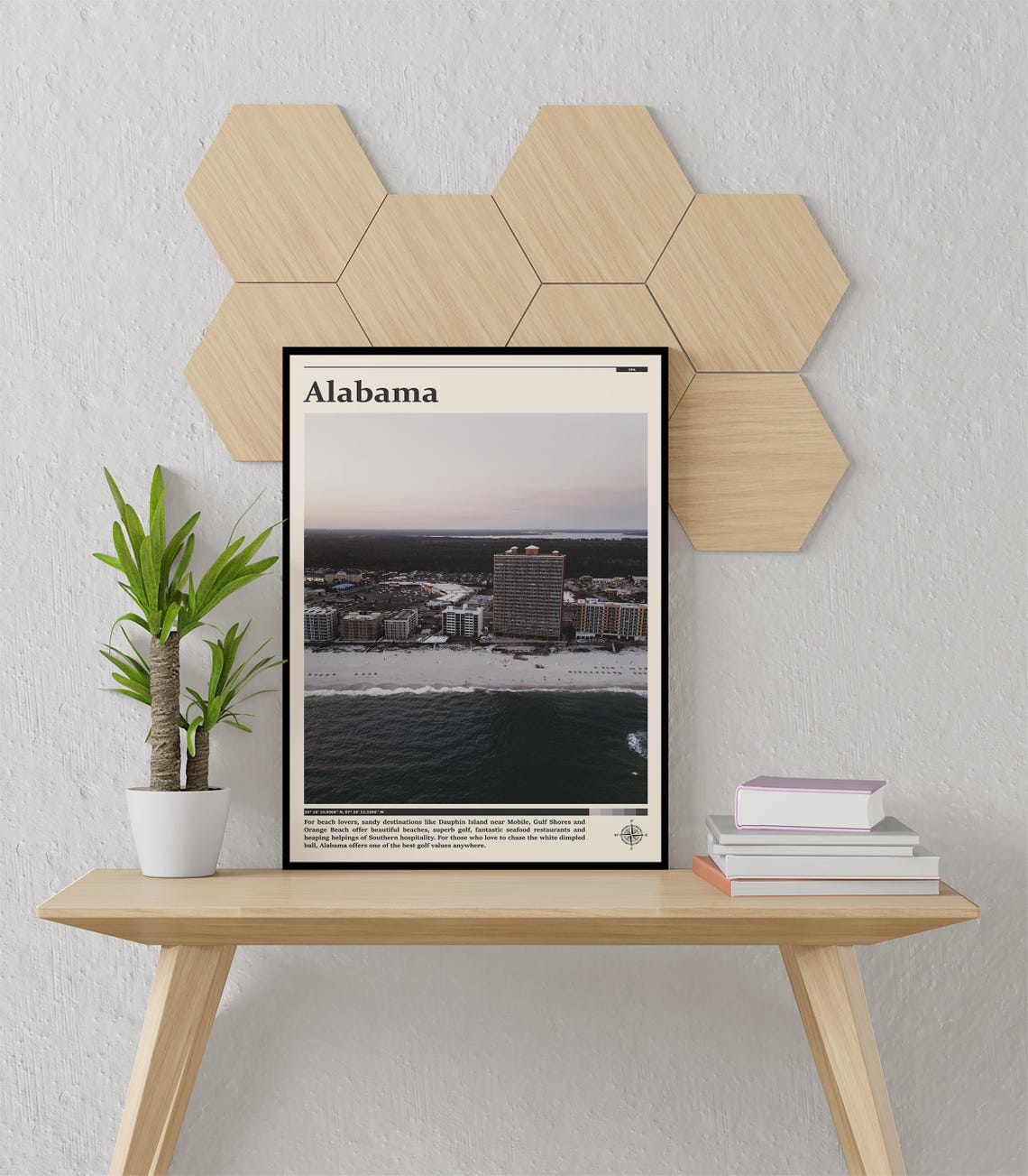 Travel Photography Alabama Print Alabama Wall Art Alabama Poster Alabama Photo Alabama Poster Print United States Alabama Decor - Image 3