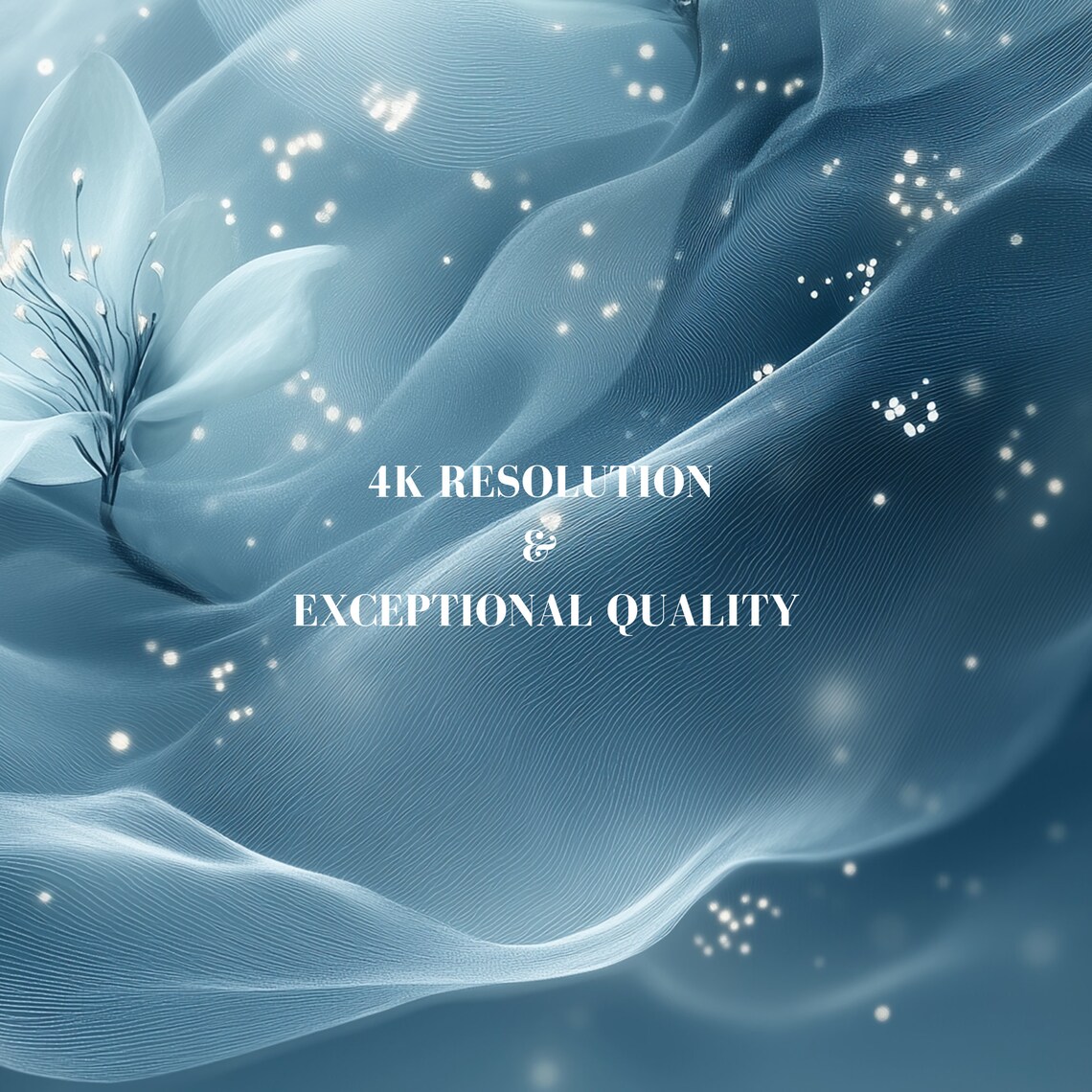Dreamy Minimalist Floral Texture Art Print - Image 7