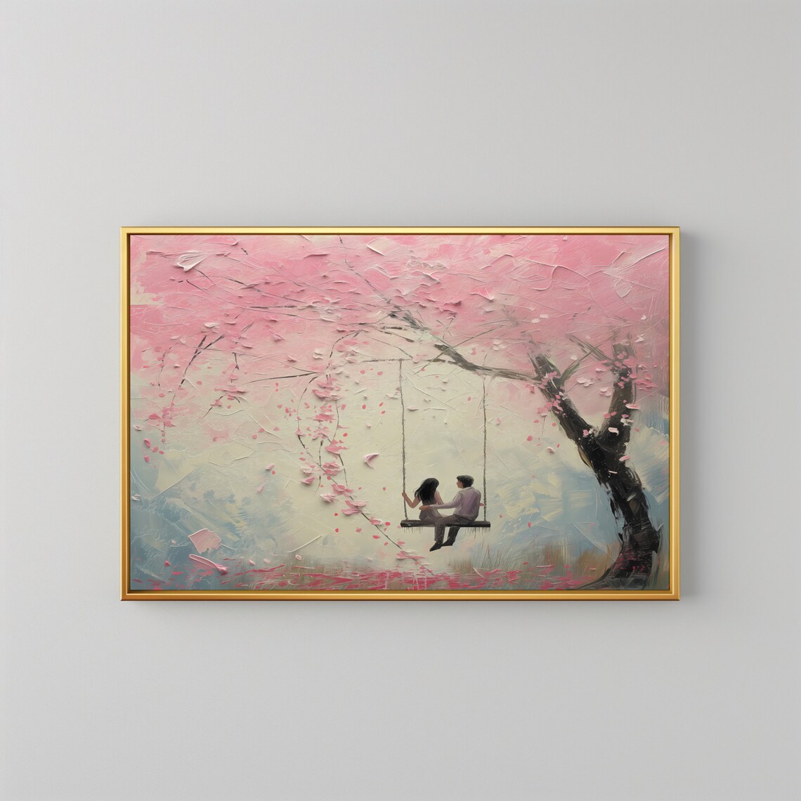 Valentines Day Romantic Painting, Home Decor - Image 2