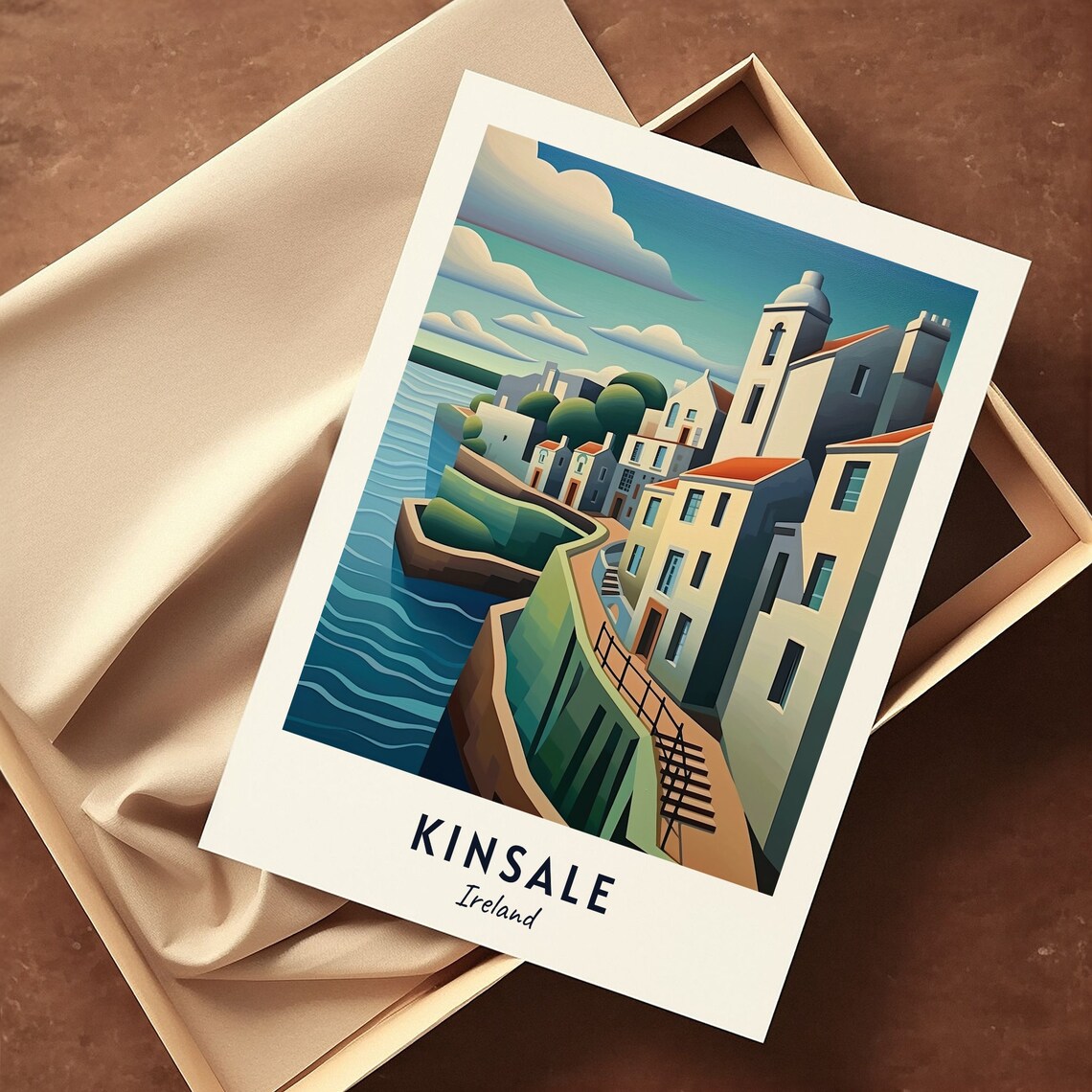 Charles Fort Travel Print Wall Art Kinsale Ireland City Print Charles Fort Travel Gift Charles Fort Poster Wall Art - Image 3