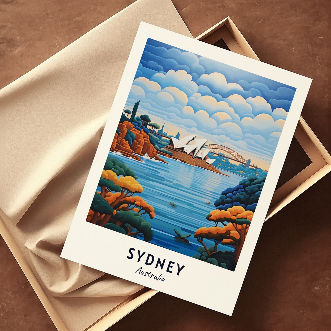 Sydney Travel Poster, Australia City Wall Art Print - Image 3