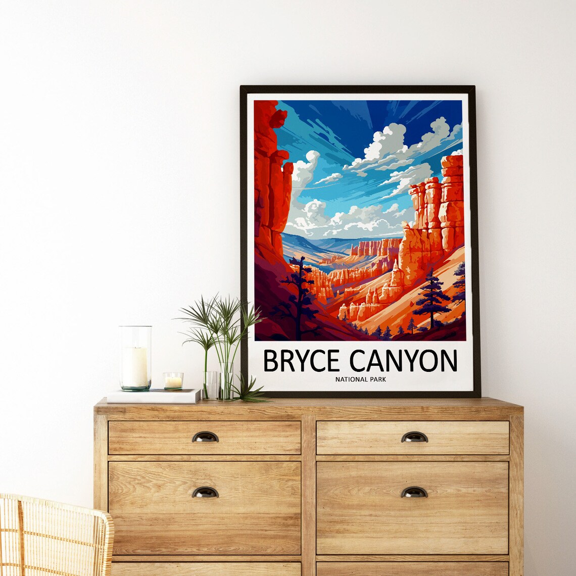 Bryce Canyon National Park Travel Poster, Landscape - Image 3