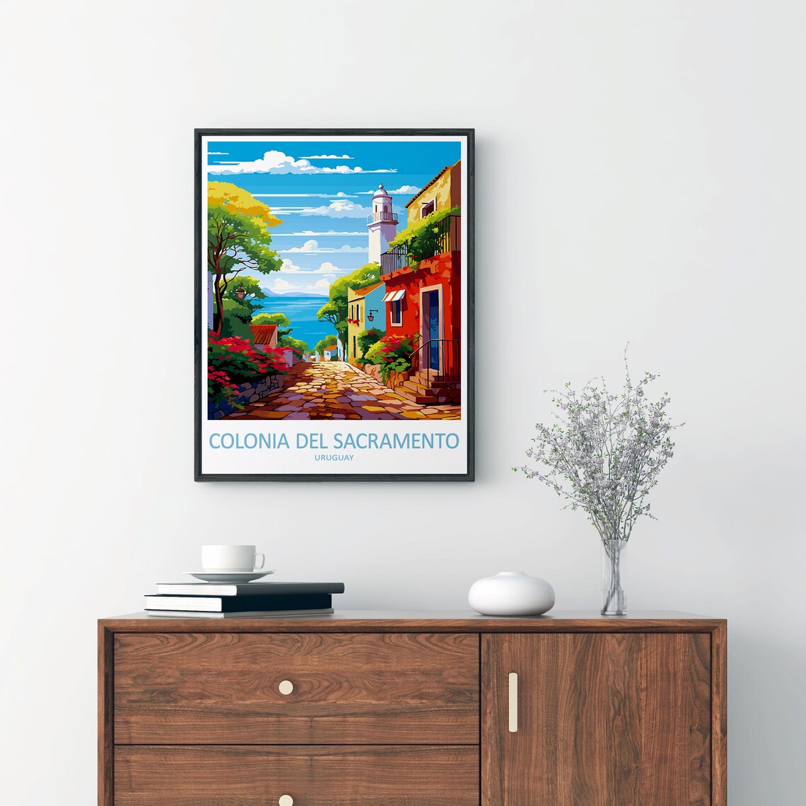 Colonia Del Sacramento Travel Poster, Uruguay - Image 2