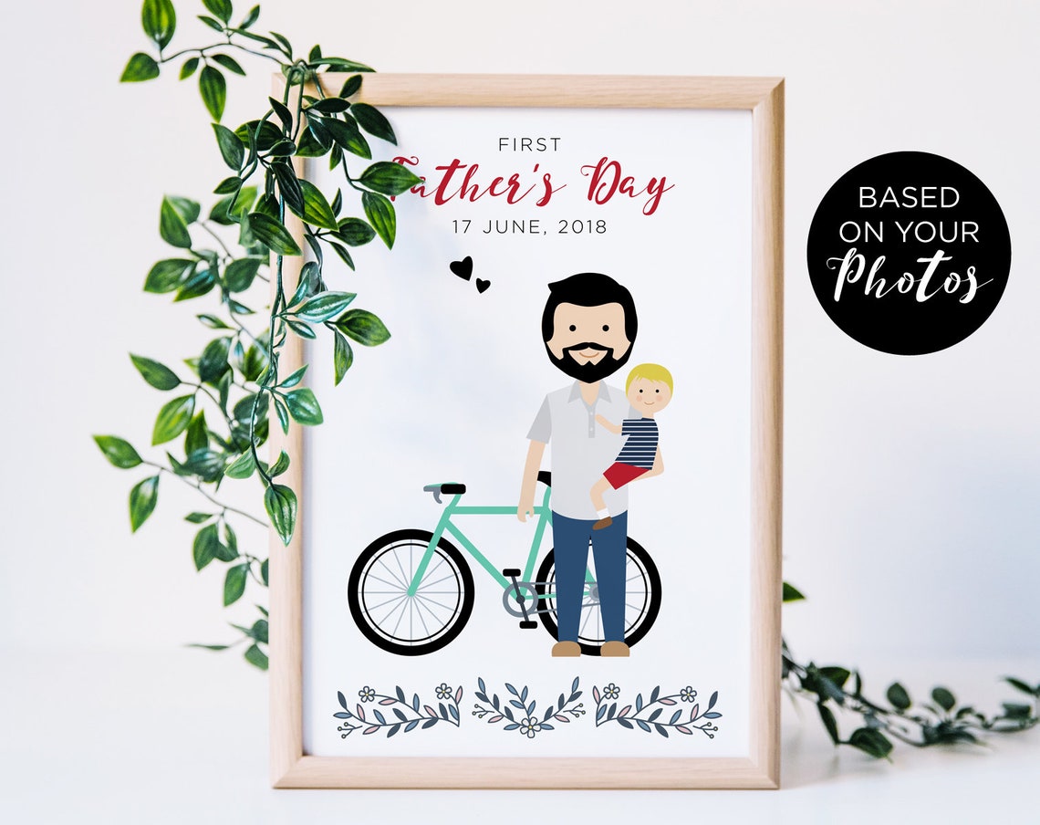 Personalized Feria Festival Family Illustration Custom Portrait Poster - Image 3